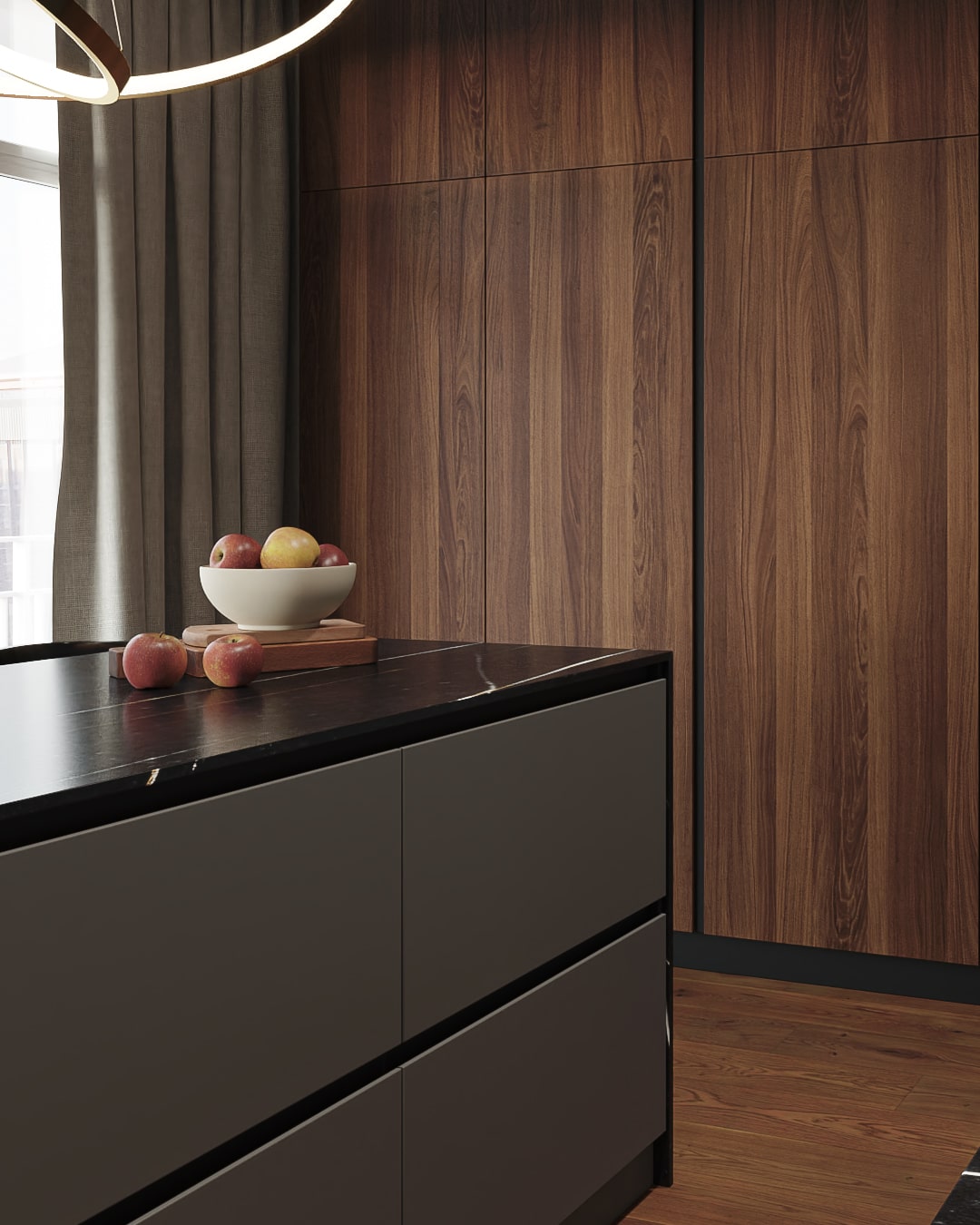 Render de diseño interior en Barcelona