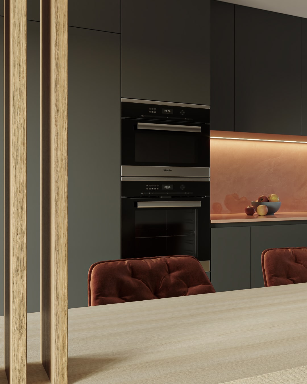 Render de diseño interior en Barcelona