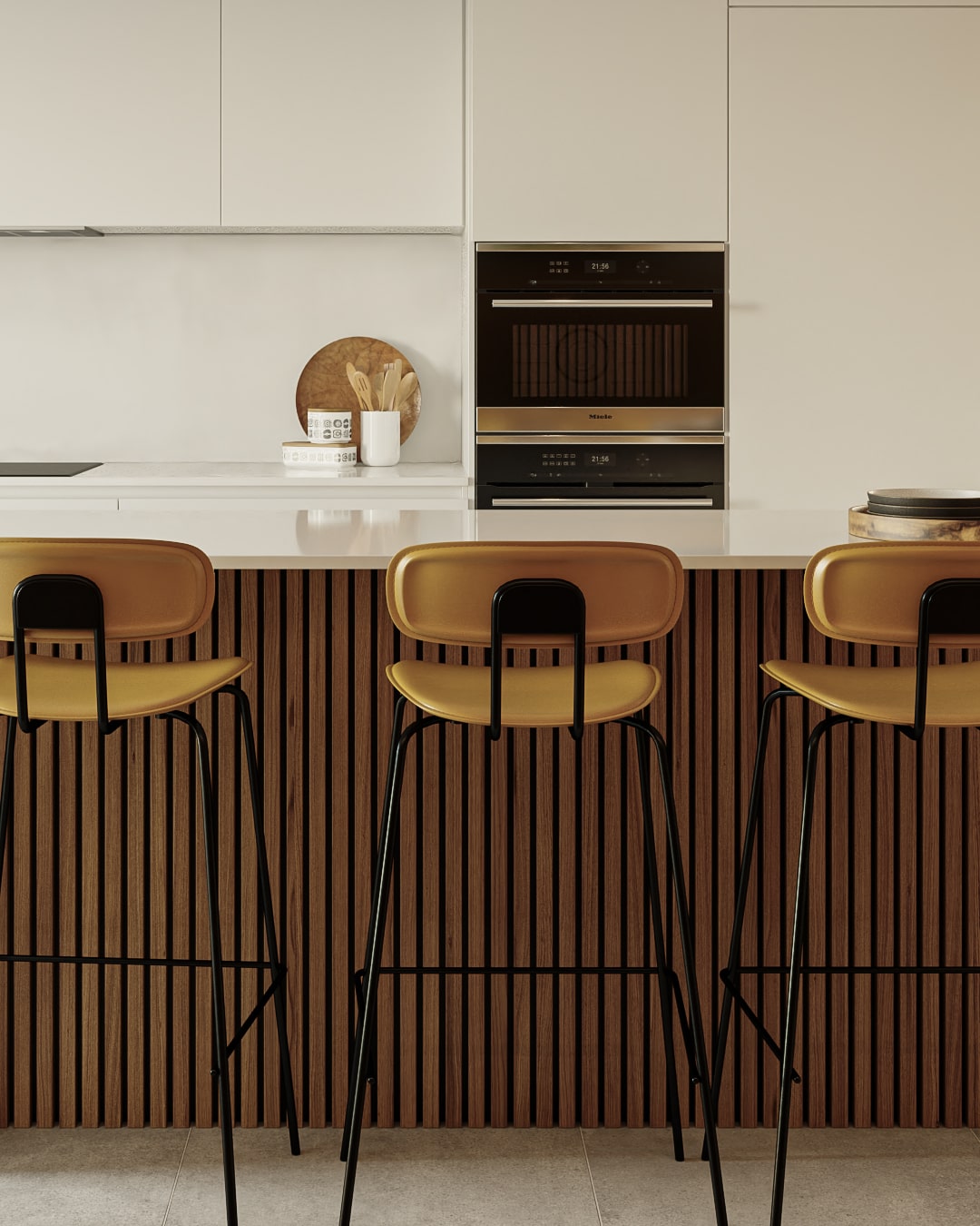 Render de diseño interior en Barcelona