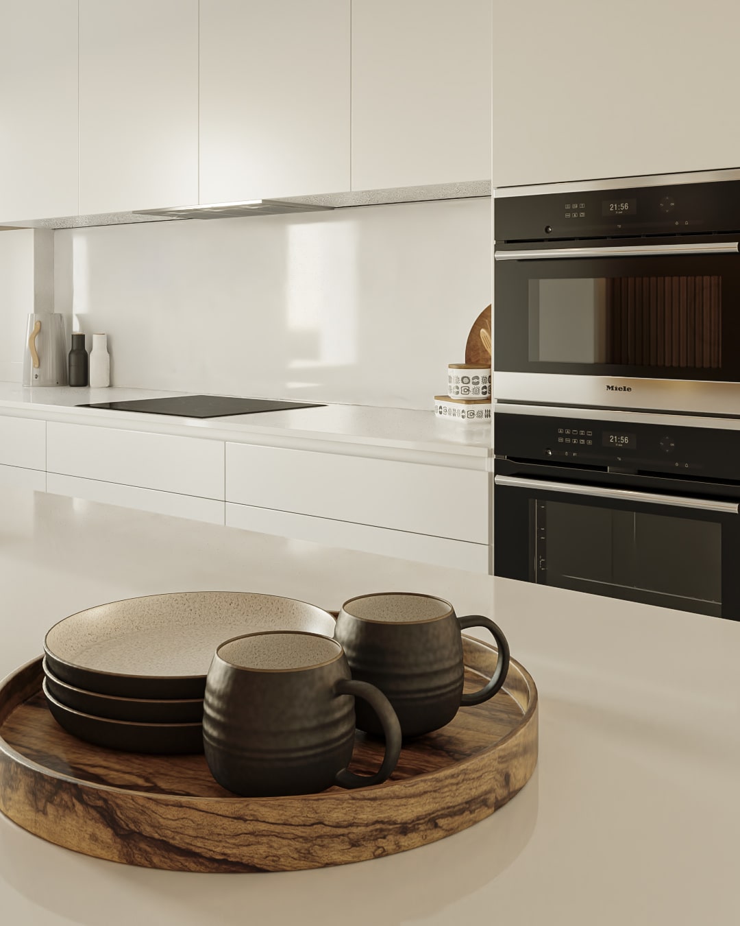 Render de diseño interior en Barcelona