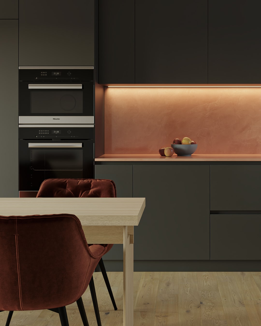 Render de diseño interior en Barcelona