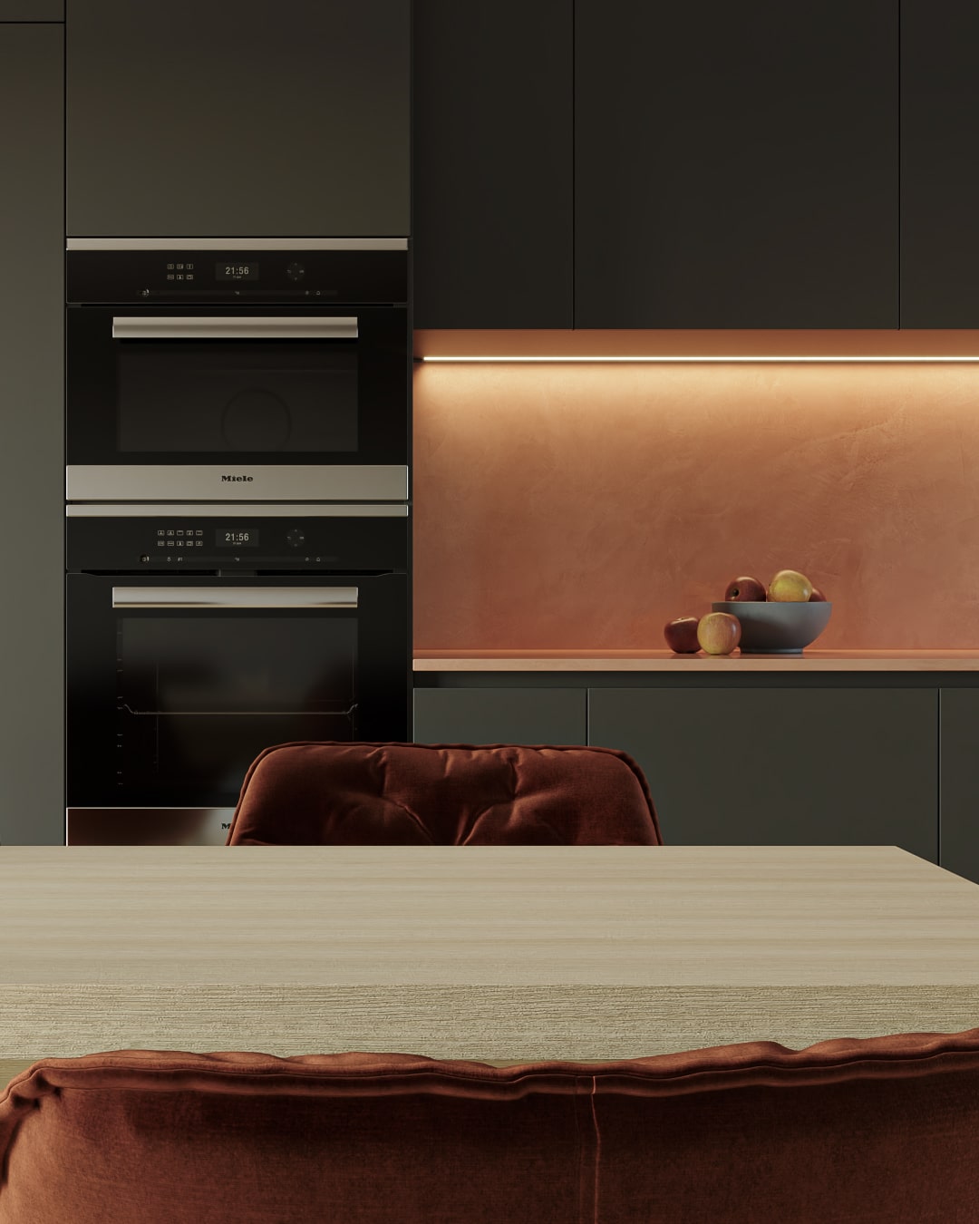 Render de diseño interior en Barcelona