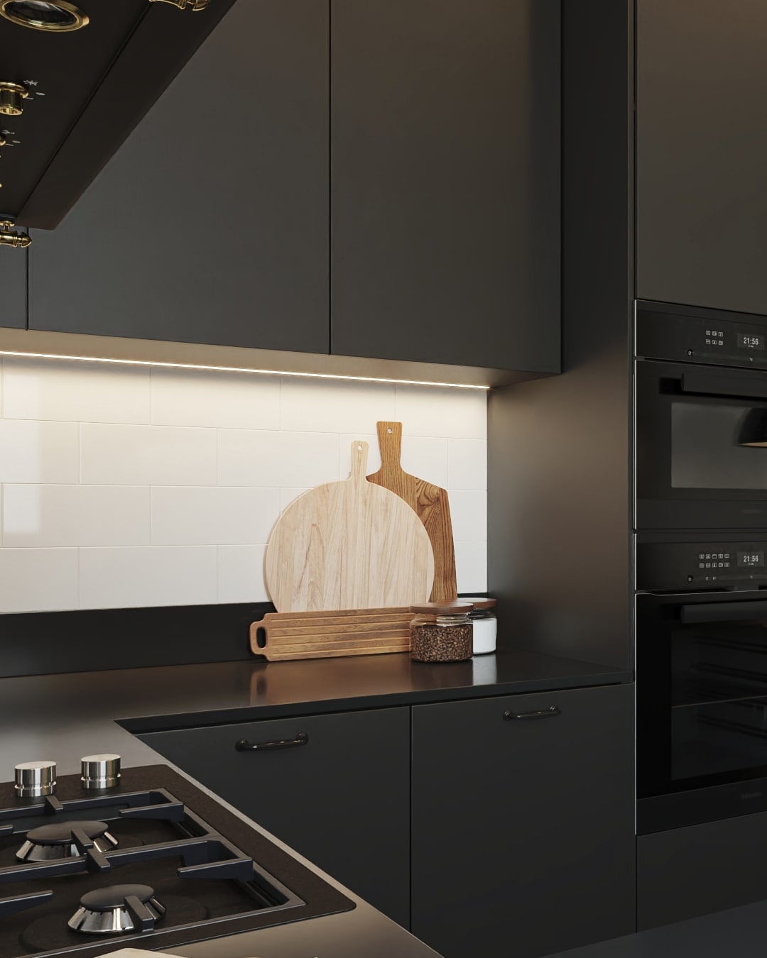 Render de diseño interior en Barcelona