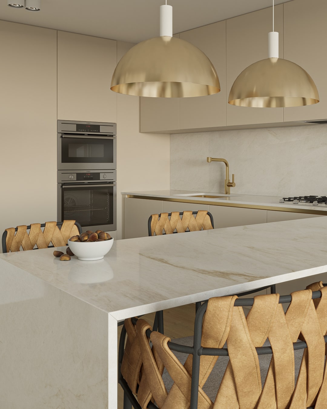 Render de diseño interior en Barcelona