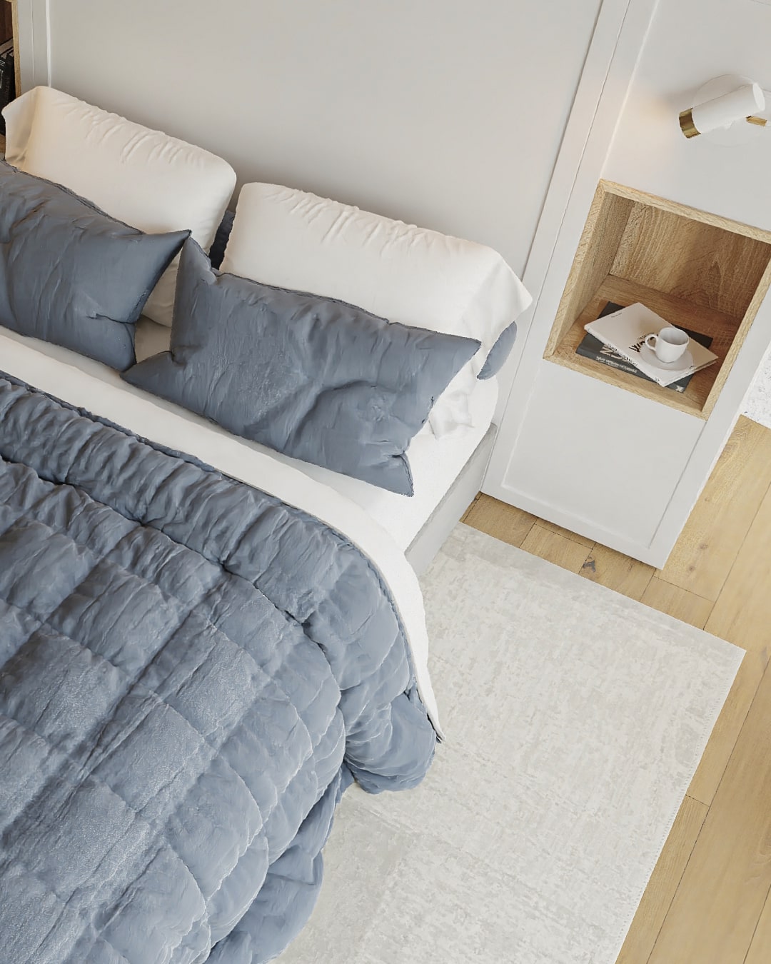 Render de diseño interior en Barcelona