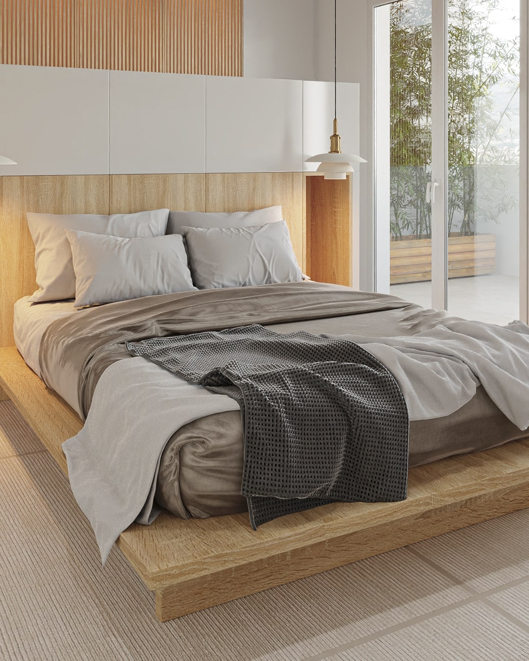 Render de diseño interior en Barcelona