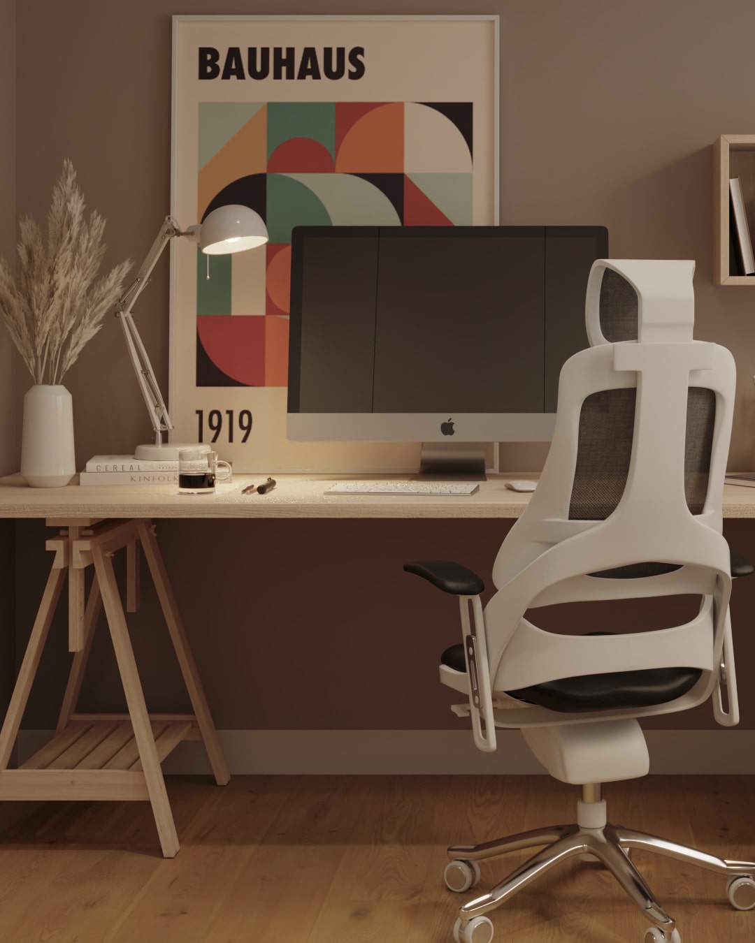 Render de diseño interior en Barcelona