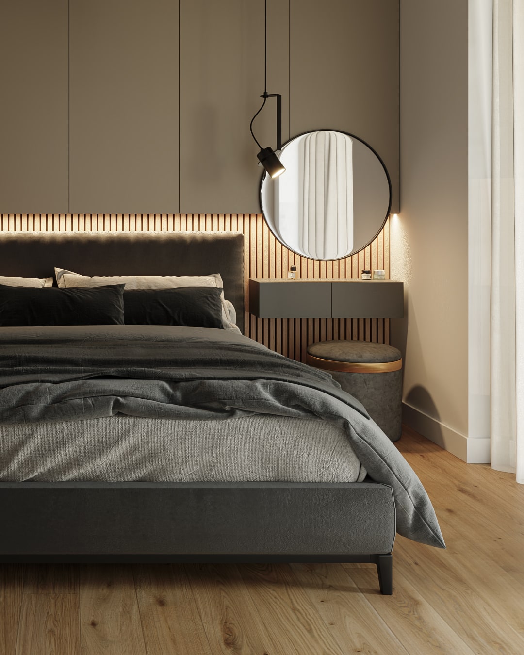 Render de diseño interior en Barcelona