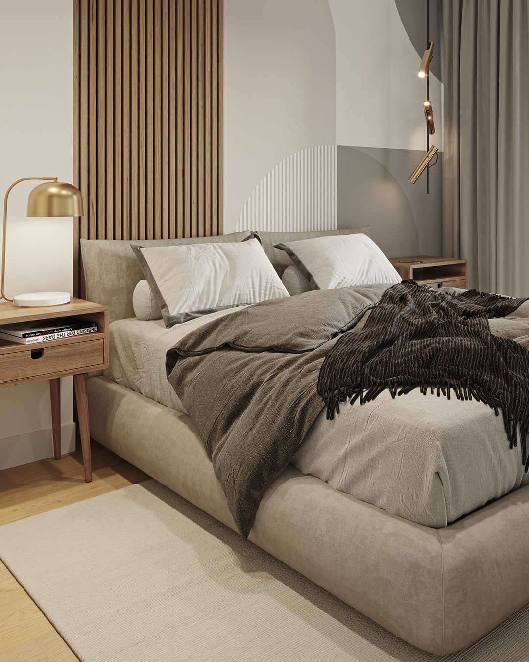 Render de diseño interior en Barcelona