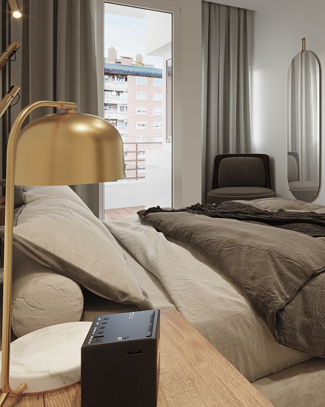 Render de diseño interior en Barcelona