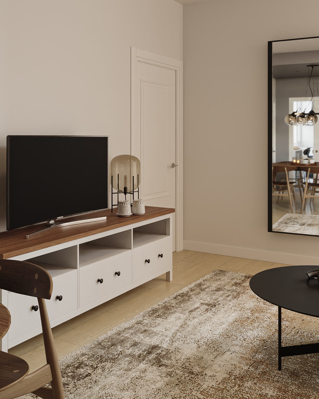 Render de diseño interior en Barcelona