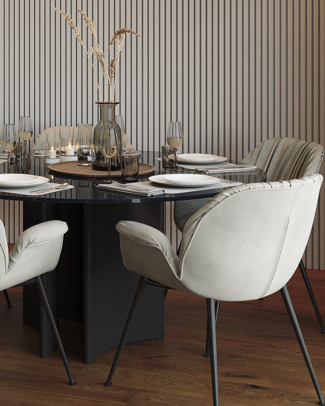 Render de diseño interior en Barcelona