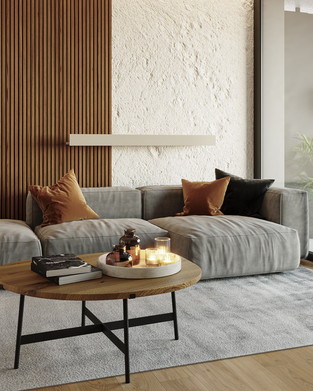 Render de diseño interior en Barcelona
