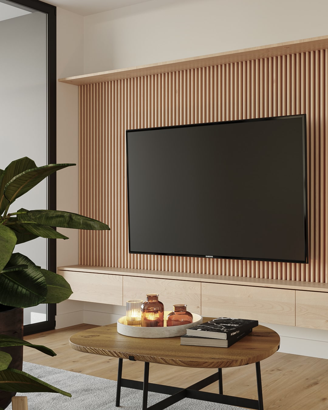 Render de diseño interior en Barcelona